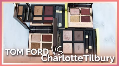 dior vs tom ford eyeshadow|TOM FORD vs CHARLOTTE TILBURY! Eyeshadow Comparison.